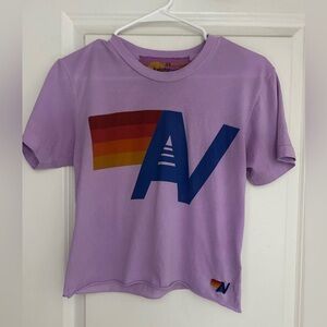 Aviator Nation Logo Boyfriend Tee XS
